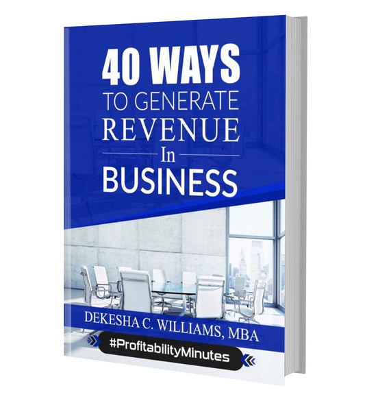 40 Ways To Generate Revenue