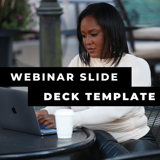 Webinar Slide Deck Template